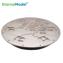 EternalModel Custom Design CNC Metal Mould Steel Milling Spinning Machining Galvanization Engraving Mini Machine Service